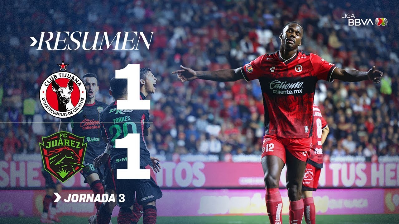 #ไฮไลท์ฟุตบอล [ คลับ ตีฮัวนา 1 - 1 เอฟซี ฮัวเรซ ] เม็กซิโก พรีเมร่า ดิวิชั่น 2025/26.7.68