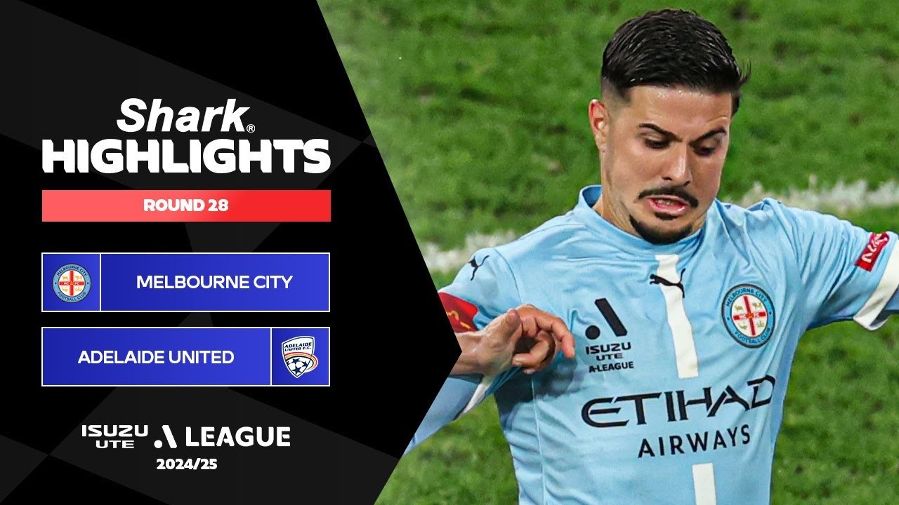 #ไฮไลท์ฟุตบอล [ เมลเบิร์น ซิตี้ 0 - 0 อดิไลเด้ ยูไนเต็ด ] เอลีก ออสเตรเลีย 2025/26.4.68