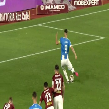 #ไฮไลท์ฟุตบอล [ ราปิด บูคาเรสต์ 2 - 3 ซีเอส คราอิโอว่า ] โรมาเนีย ลีก้าวัน 2022/23