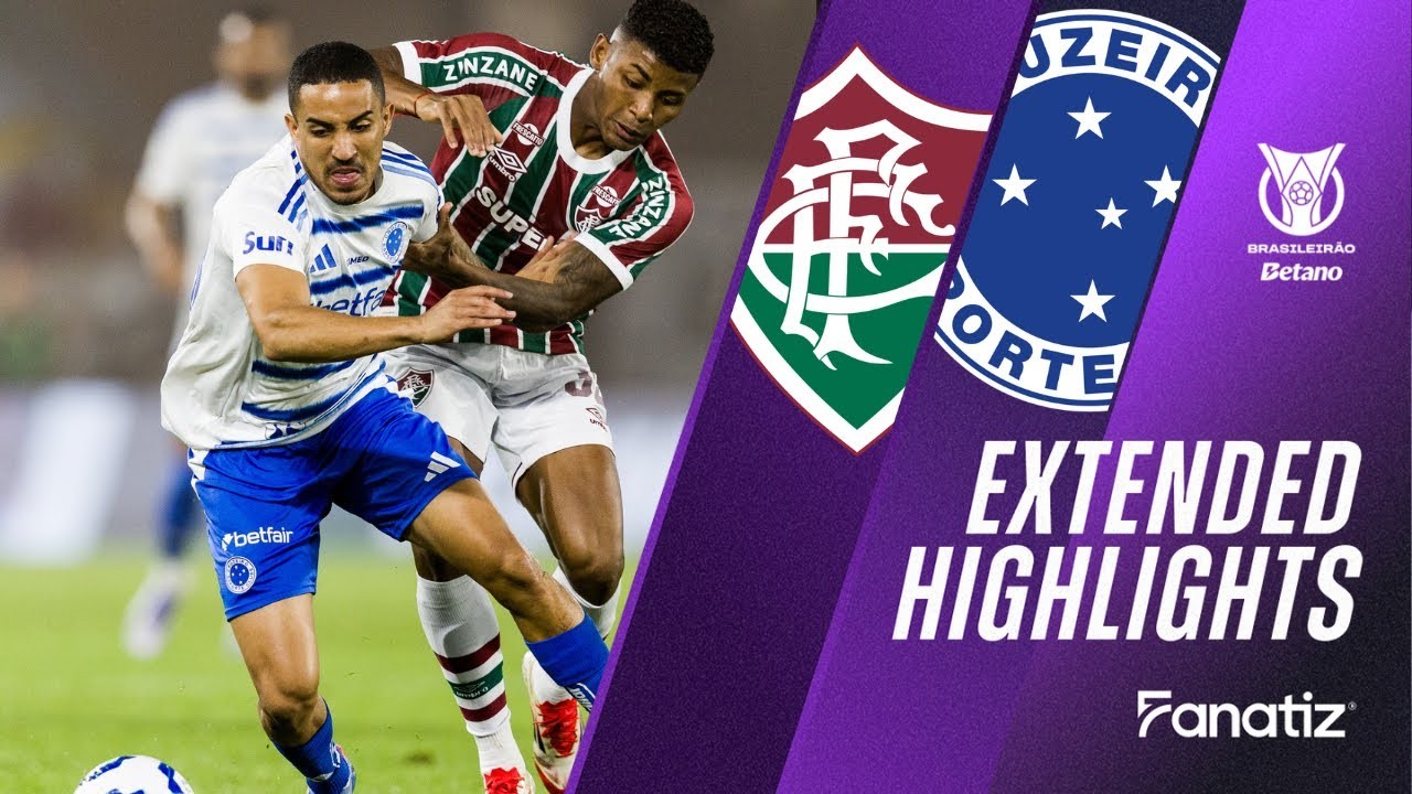 #ไฮไลท์ฟุตบอล [ ฟลูมิเนนเซ่ 0 - 2 ครูไซโร่ ] บราซิล ซีรี่ย์เอ 2025/18.7.68