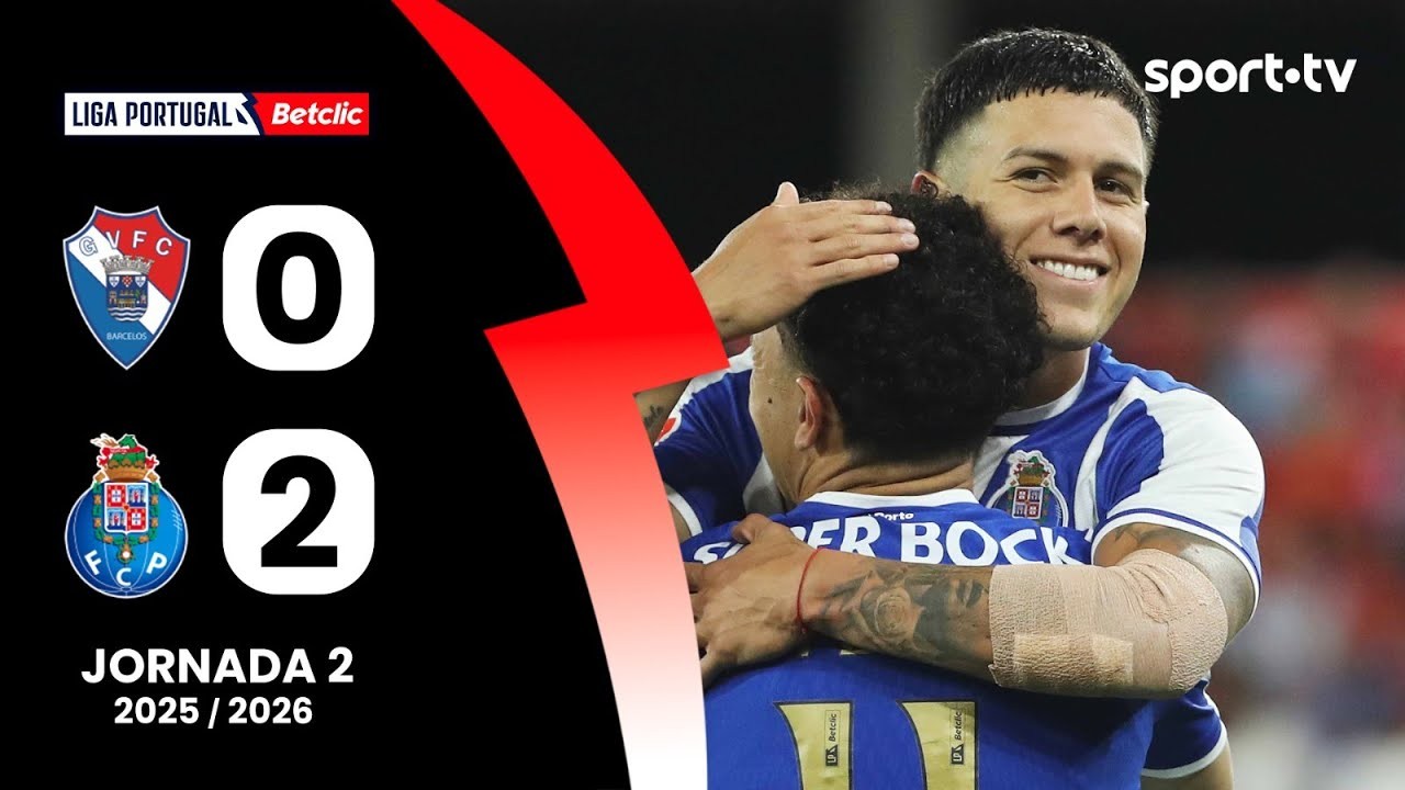 #ไฮไลท์ฟุตบอล [ กิล วิเซนเต้ 0 - 2 เอฟซี ปอร์โต้ ] พรีไมร่า ลีก้า โปรตุเกส 2025/19.8.68