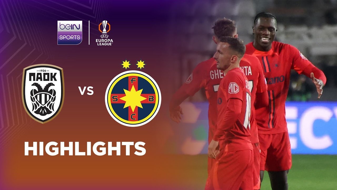 #ไฮไลท์ฟุตบอล [ พีเอโอเค ซาโลนิก้า 1 - 2 สเตอัว บูคาเรสต์ ] ยูฟ่า ยูโรป้า ลีก (รอบเพลย์ออฟ) 2025/14.2.68