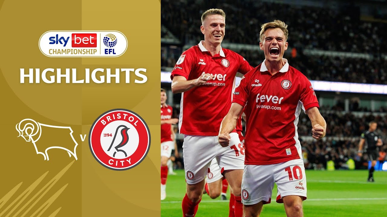 #ไฮไลท์ฟุตบอล [ ดาร์บี้ เค้าท์ตี้ 1 - 1 บริสตอล ซิตี้ ] เดอะแชมเปี้ยนส์ชิพ อังกฤษ 2025/23.8.68