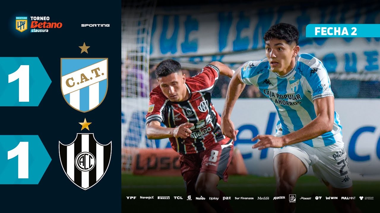 #ไฮไลท์ฟุตบอล [ แอตเลติโก ทูคูแมน 1 - 1 เซนทรัล คอร์โดบ้า ] อาร์เจนติน่า พรีเมียร์ ดิวิชั่น 2025/19.7.68