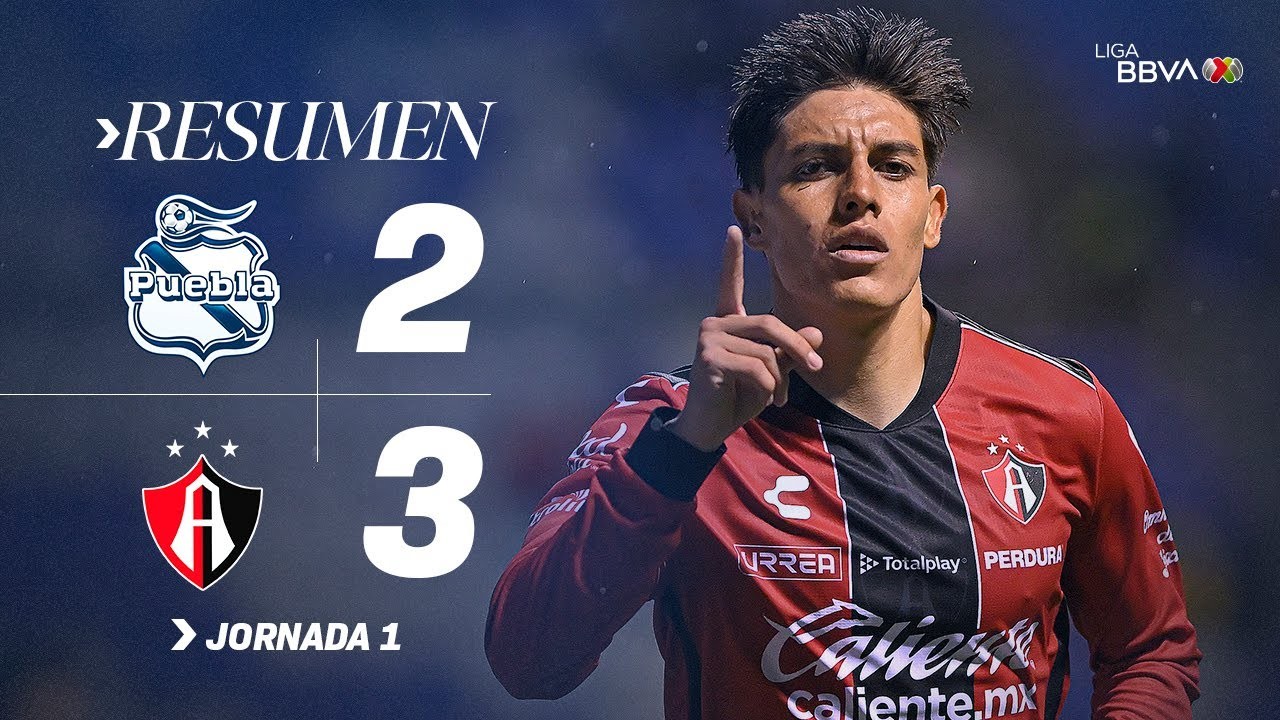 #ไฮไลท์ฟุตบอล [ พูอีบลา 2 - 3 อัตลาส ] เม็กซิโก พรีเมร่า ดิวิชั่น 2025/12.7.68