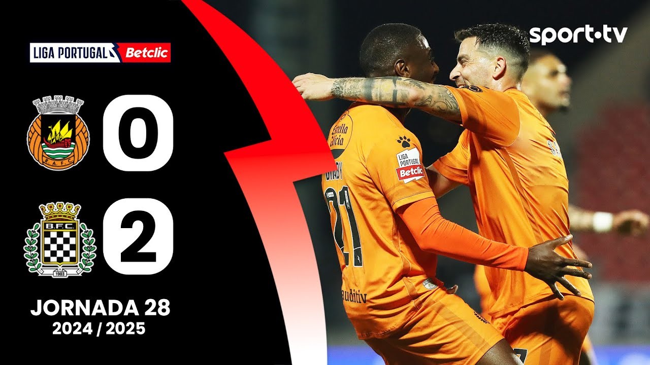 #ไฮไลท์ฟุตบอล [ ริโอ อาฟ 0 - 2 เบาวิสต้า ] ลีกา ซาเกรส โปรตุเกส 2025/8.4.68