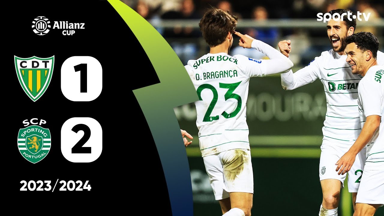 #ไฮไลท์ฟุตบอล [ ซีดี ทอนเดลา 1 - 2 สปอร์ติ้ง ลิสบอน ] โปรตุเกส ลีกคัพ 2023/24.12.66