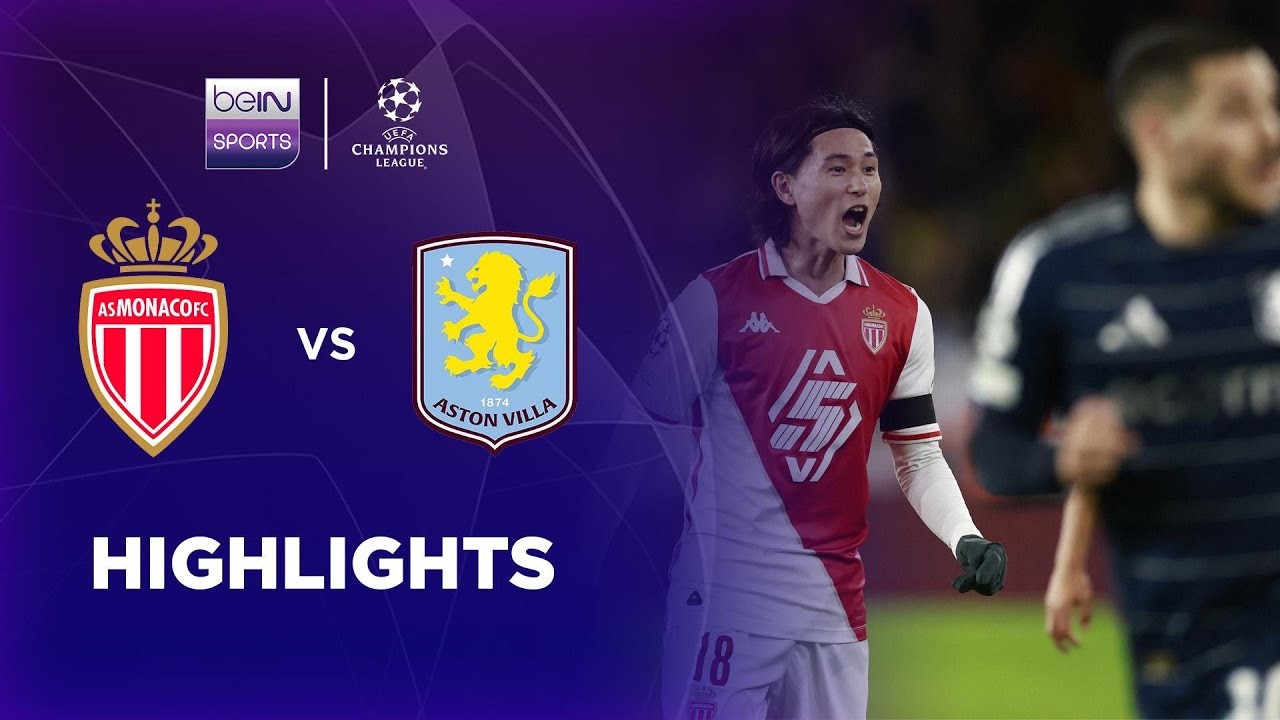 #ไฮไลท์ฟุตบอล [ โมนาโก 1 - 0 แอสตัน วิลล่า ] ยูฟ่า แชมเปี้ยนส์ลีก (รอบแบ่งกลุ่ม) 2025/22.1.68