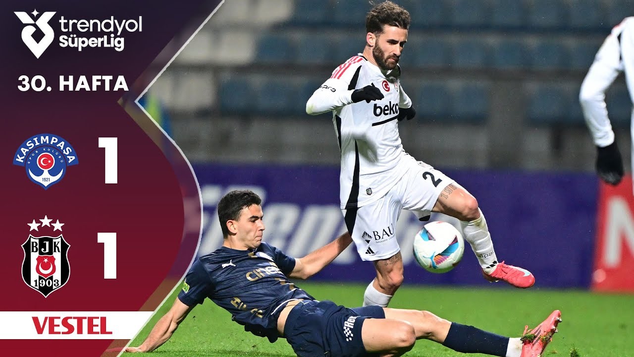 #ไฮไลท์ฟุตบอล [ คาซิมปาซ่า 1 - 1 เบซิคตัส ] ตุรกี ซุปเปอร์ลีก 2025/8.4.68