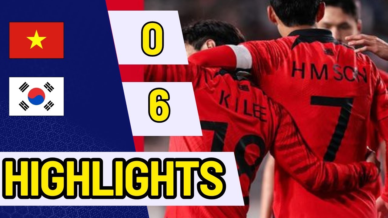 #ไฮไลท์ฟุตบอล [ เกาหลีใต้ 6 - 0 เวียดนาม ] กระชับมิตร ทีมชาติ 2023/18.10.66