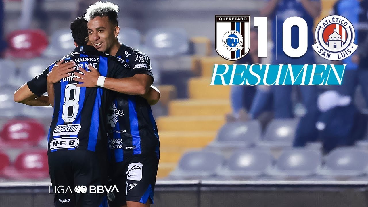 #ไฮไลท์ฟุตบอล [ กัวเรตาโร่ เอฟซี 1 - 0 อัตเลติโก ซาน หลุยส์ ] เม็กซิโก พรีเมร่า ดิวิชั่น 2025/8.2.68