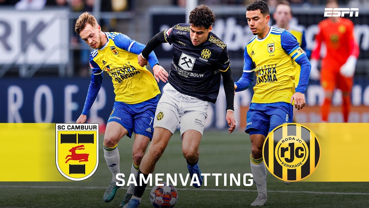 #ไฮไลท์ฟุตบอล [ เอสซี คัมบูร์ 1 - 1 โรด้า เจซี ] จูปีแลร์ ลีก ฮอลแลนด์ 2023/20.11.66