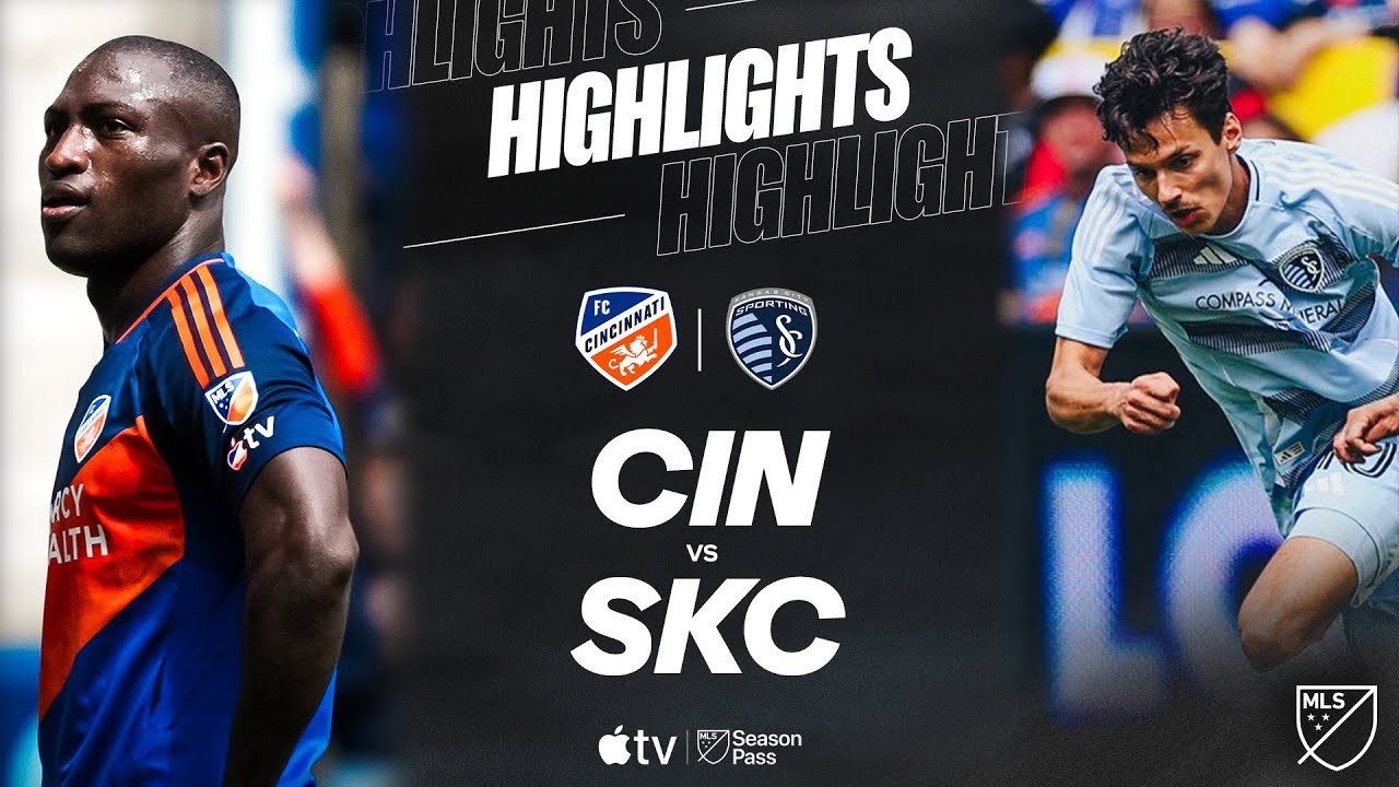 #ไฮไลท์ฟุตบอล [ เอฟซี ซินซินเนติ 2 - 1 สปอร์ติ้ง แคนซัส ซิตี้ ] ยูเอสเอ เมเจอร์ลีก ซอคเกอร์ 2025/27.4.68