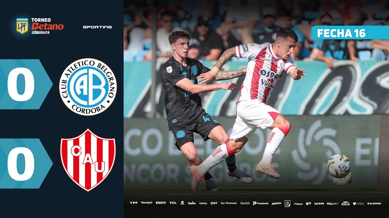 #ไฮไลท์ฟุตบอล [ เบลกราโน่ 0 - 0 ยูเนี่ยน ซานตาเฟ่ ] อาร์เจนติน่า พรีเมียร์ ดิวิชั่น 2025/18.11.68