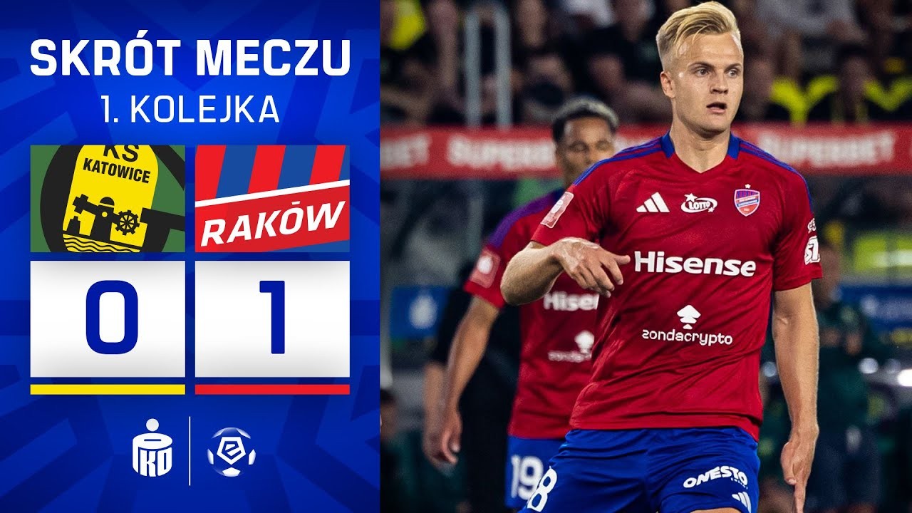 #ไฮไลท์ฟุตบอล [ จีเคเอส คาโตวีตเซ่ 0 - 1 รากูฟว์ เชสโตว์ฮาวา ] โปแลนด์ เอ็คสตรัคลาซ่า 2025/20.7.68