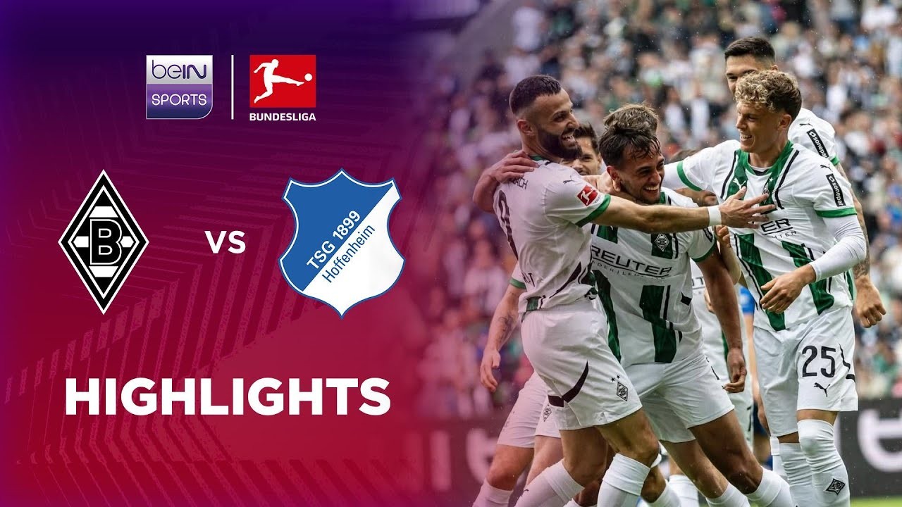 #ไฮไลท์ฟุตบอล [ มึนเช่นกลัดบัค 4 - 4 ฮอฟเฟนไฮม์ ] บุนเดสลีก้า เยอรมัน 2025/4.5.68