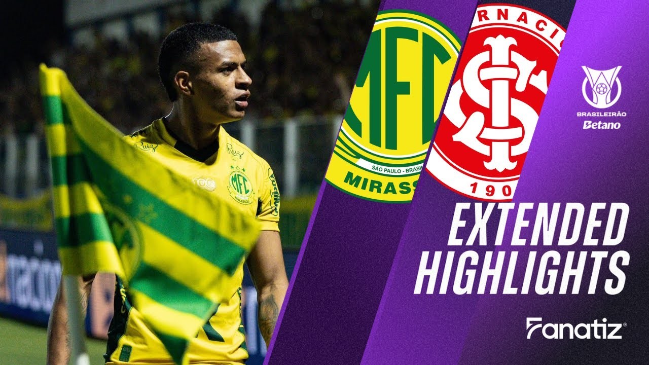 #ไฮไลท์ฟุตบอล [ มิราสโซล 3 - 1 อินเตอร์นาซิอองนาล ] บราซิล ซีรี่ย์เอ 2025/16.10.68