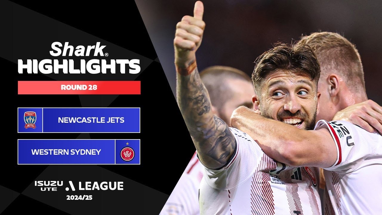 #ไฮไลท์ฟุตบอล [ นิวคาสเซิ่ล เจ็ทส์ 0 - 1 เวสต์เทิร์น ซิดนีย์ วันเดอร์เรอร์ส ] เอลีก ออสเตรเลีย 2025/26.4.68