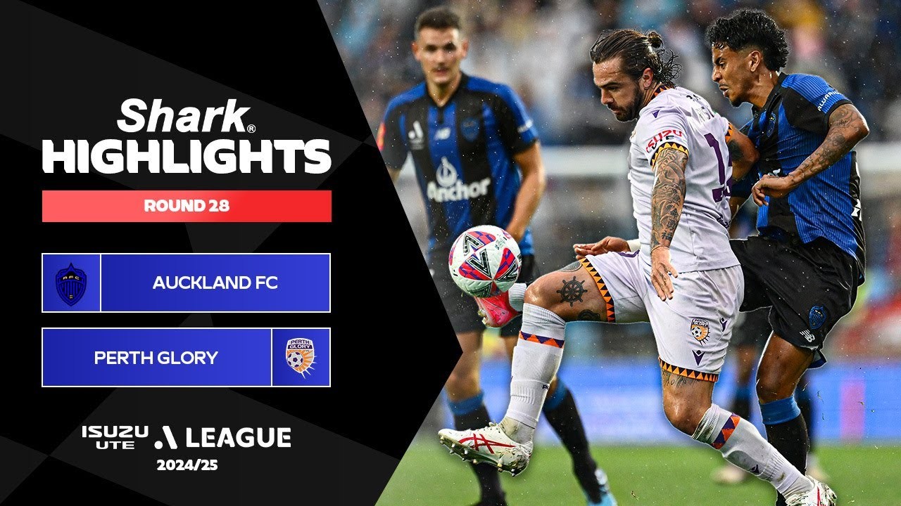 #ไฮไลท์ฟุตบอล [ โอ๊คแลนด์ เอฟซี 1 - 0 เพิร์ท กลอรี่ ] เอลีก ออสเตรเลีย 2025/27.4.68