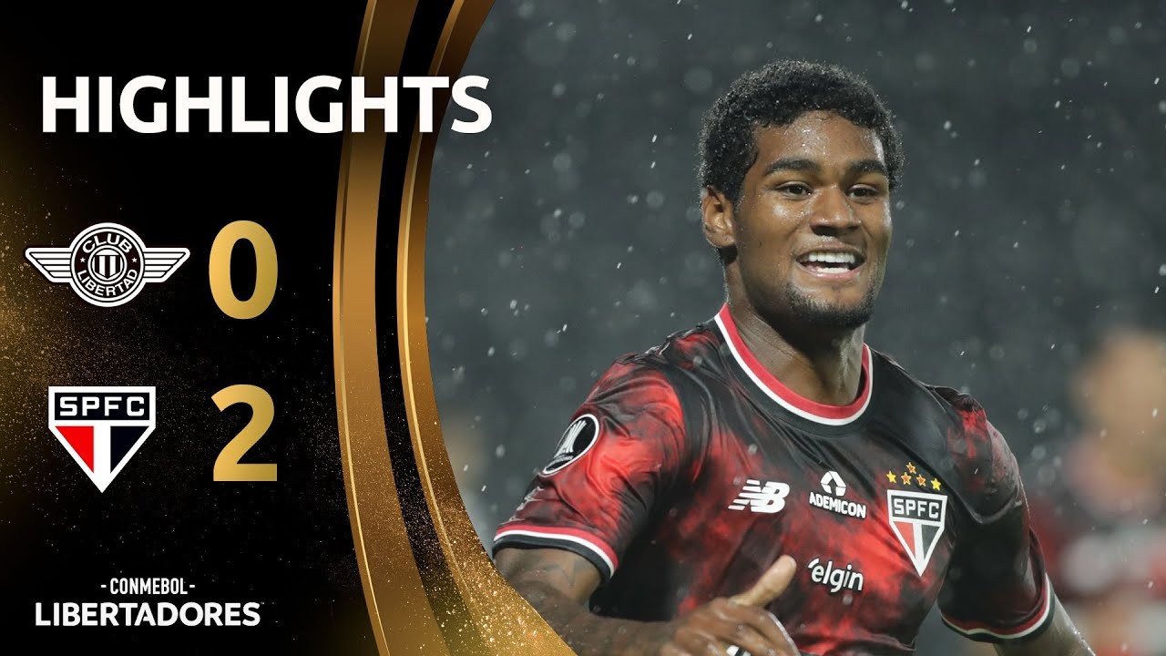 #ไฮไลท์ฟุตบอล [ ลิเบอร์ตาด อาซันซิออง 0 - 2 เซาเปาโล ] โคปา ลิเบอร์ตาดอเรส 2025/24.4.68