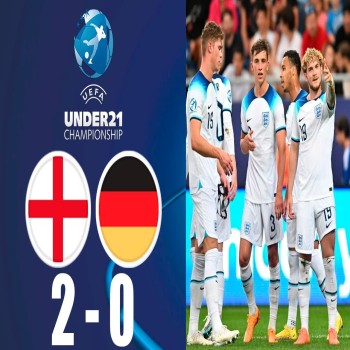 #ไฮไลท์ฟุตบอล [ อังกฤษ(ยู21) 2 - 0 เยอรมัน(ยู21) ] ชิงแชมป์แห่งชาติยุโรป รุ่นอายุไม่เกิน 21ปี
