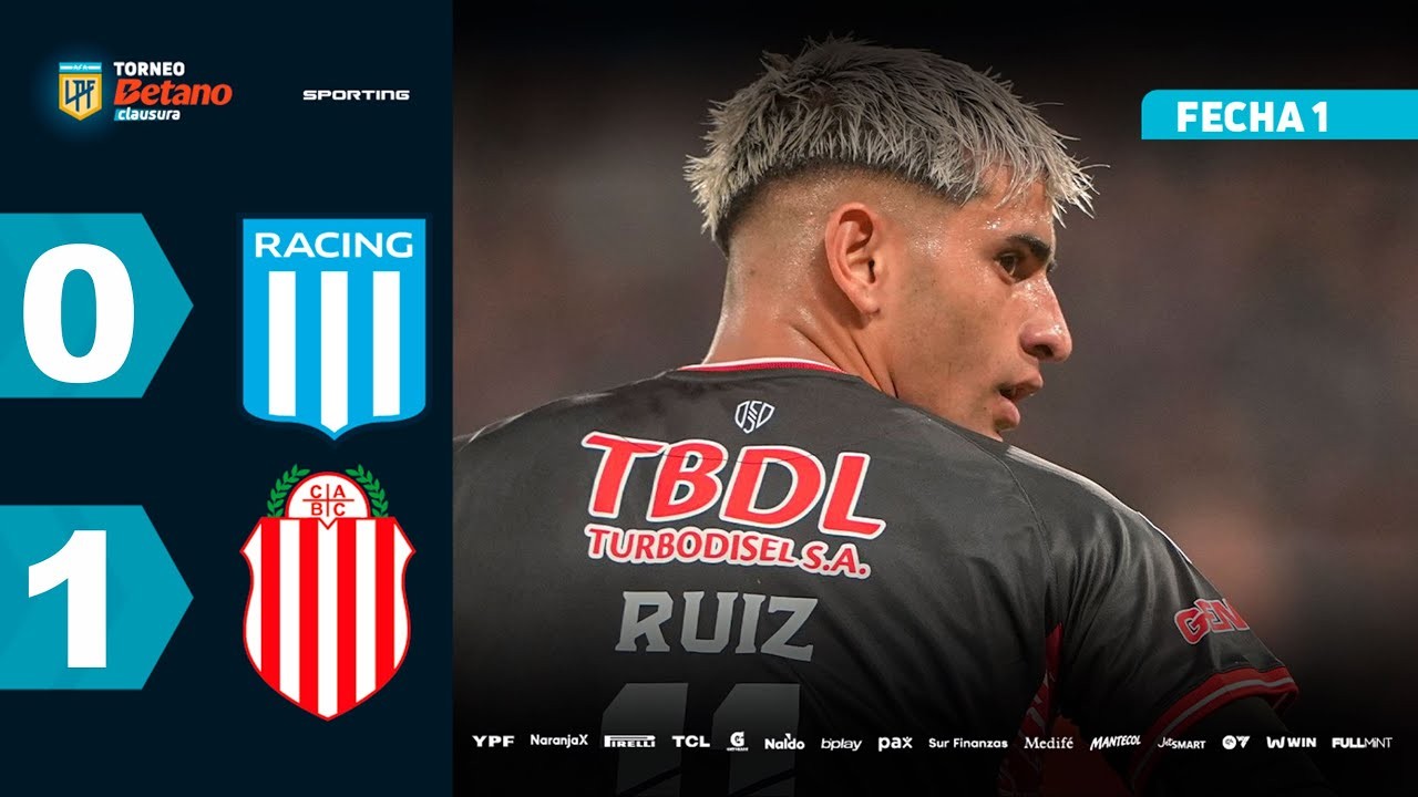 #ไฮไลท์ฟุตบอล [ ราซิ่ง คลับ 0 - 1 บาร์รากัส เซ็นทรัล ] อาร์เจนติน่า พรีเมียร์ ดิวิชั่น 2025/13.7.68