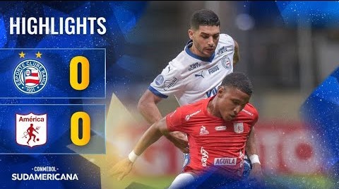 #ไฮไลท์ฟุตบอล [ บาเฮีย บีเอ 0 - 0 อเมริกา เด กาลี ] โคปา ซูดาเมริกาน่า 2025/16.7.68