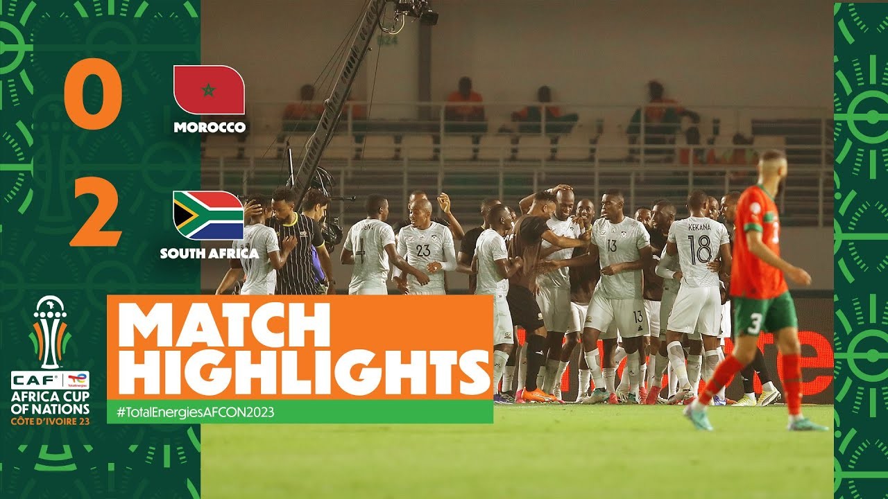#ไฮไลท์ฟุตบอล [ โมร็อกโก 0 - 2 แอฟริกาใต้ ] แอฟริกัน เนชั่น คัพ 2024/31.1.67