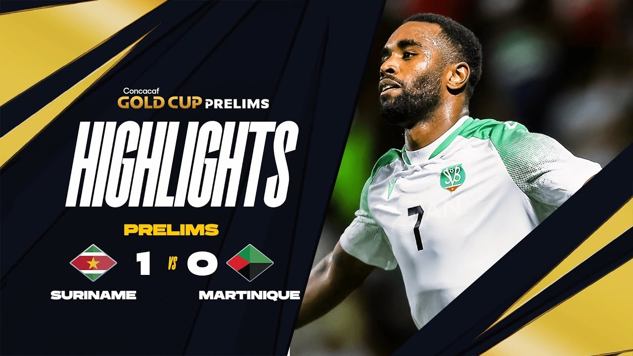 #ไฮไลท์ฟุตบอล [ ซูรินาเม่ 1 - 0 มาร์ตีนิก ] คอนคาเคฟ โกล์ด คัพ 2025/22.3.68