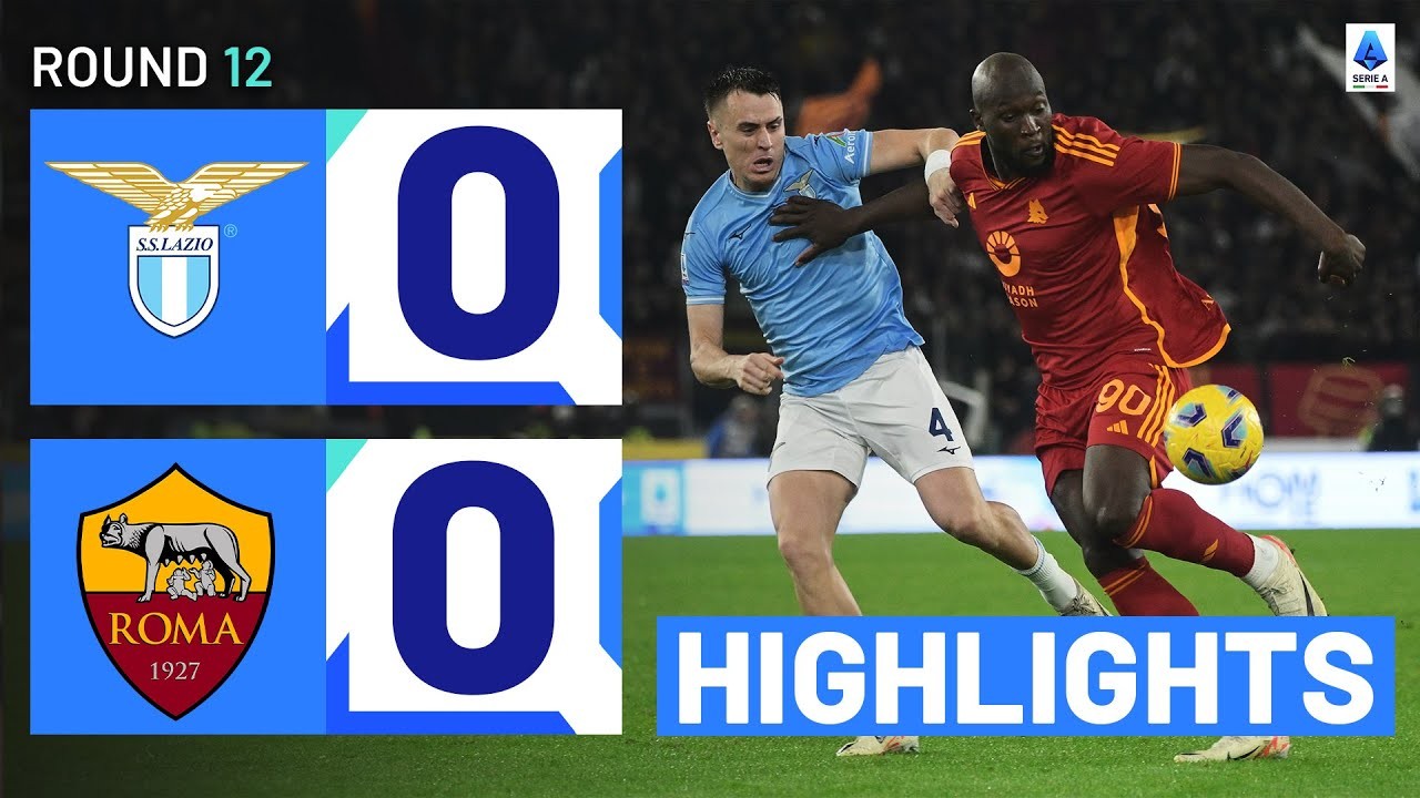 #ไฮไลท์ฟุตบอล [ ลาซิโอ 0 - 0 เอเอส โรม่า ] กัลโช่ เซเรียอา อิตาลี 2023/13.11.66