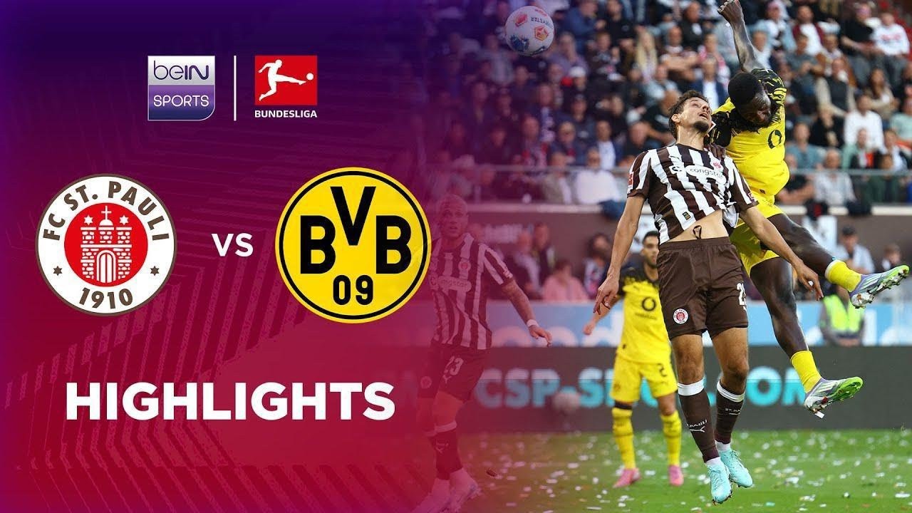 #ไฮไลท์ฟุตบอล [ ซังค์ เพาลี 3 - 3 โบรุสเซีย ดอร์ทมุนด์ ] บุนเดสลีก้า เยอรมัน 2025/24.8.68