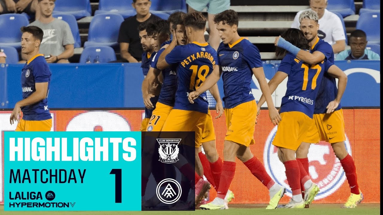 #ไฮไลท์ฟุตบอล [ เลกาเนส 0 - 1 อันดอร์รา ซีเอฟ ] อาเดลานเต้ สเปน 2023