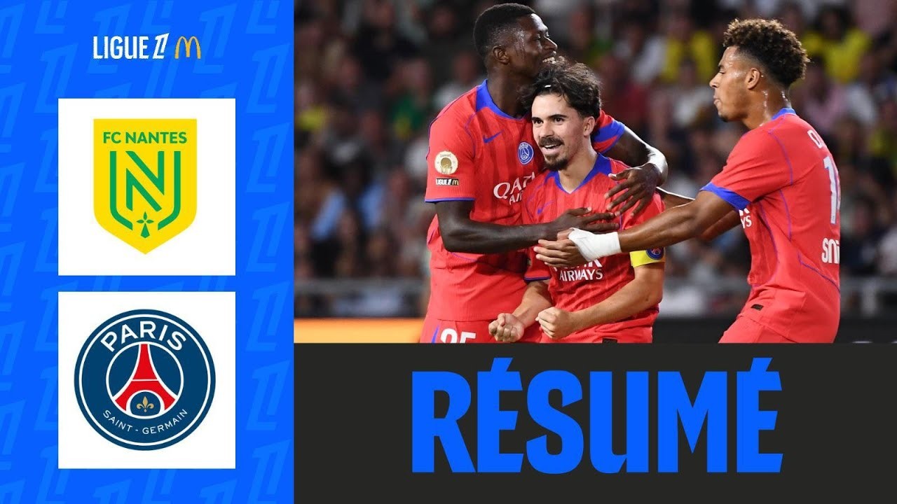 #ไฮไลท์ฟุตบอล [ น็องต์ 0 - 1 ปารีส แซงต์ แชร์กแมง ] ลีกเอิง ฝรั่งเศส 2025/18.8.68