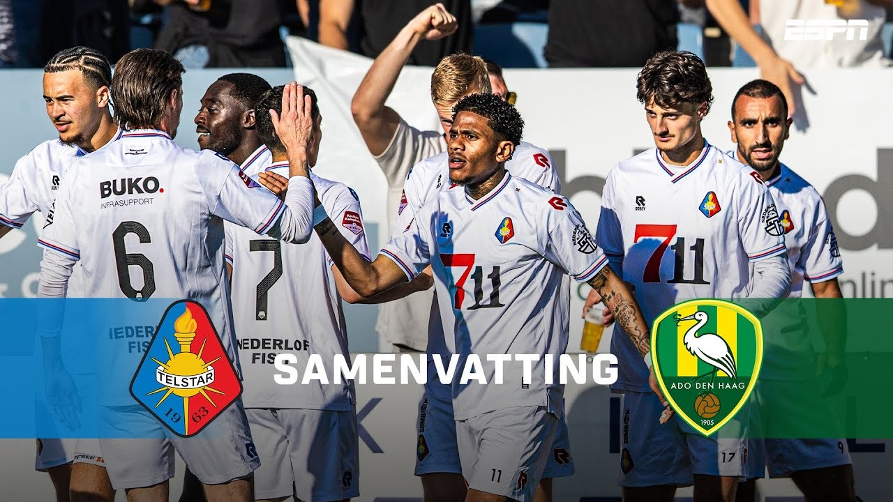 #ไฮไลท์ฟุตบอล [ เอสซี เทลสตาร์ 2 - 0 เอดีโอ เดน ฮาก ] จูปิแลร์ลีก ฮอลแลนด์ 2025/14.5.68