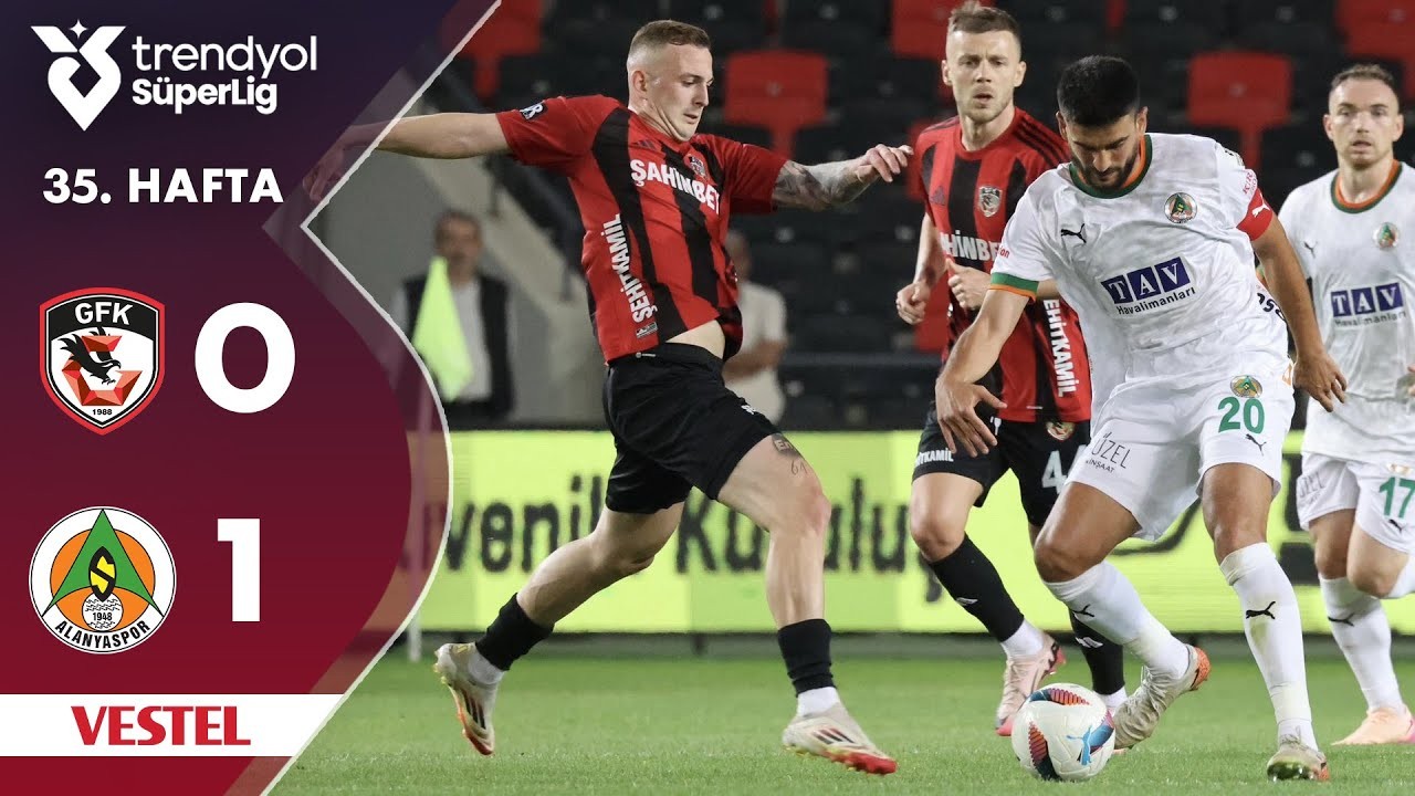 #ไฮไลท์ฟุตบอล [ กาเซียนเท็ป 0 - 1 อลันยาสปอร์ ] ตุรกี ซุปเปอร์ลีก 2025/10.5.68