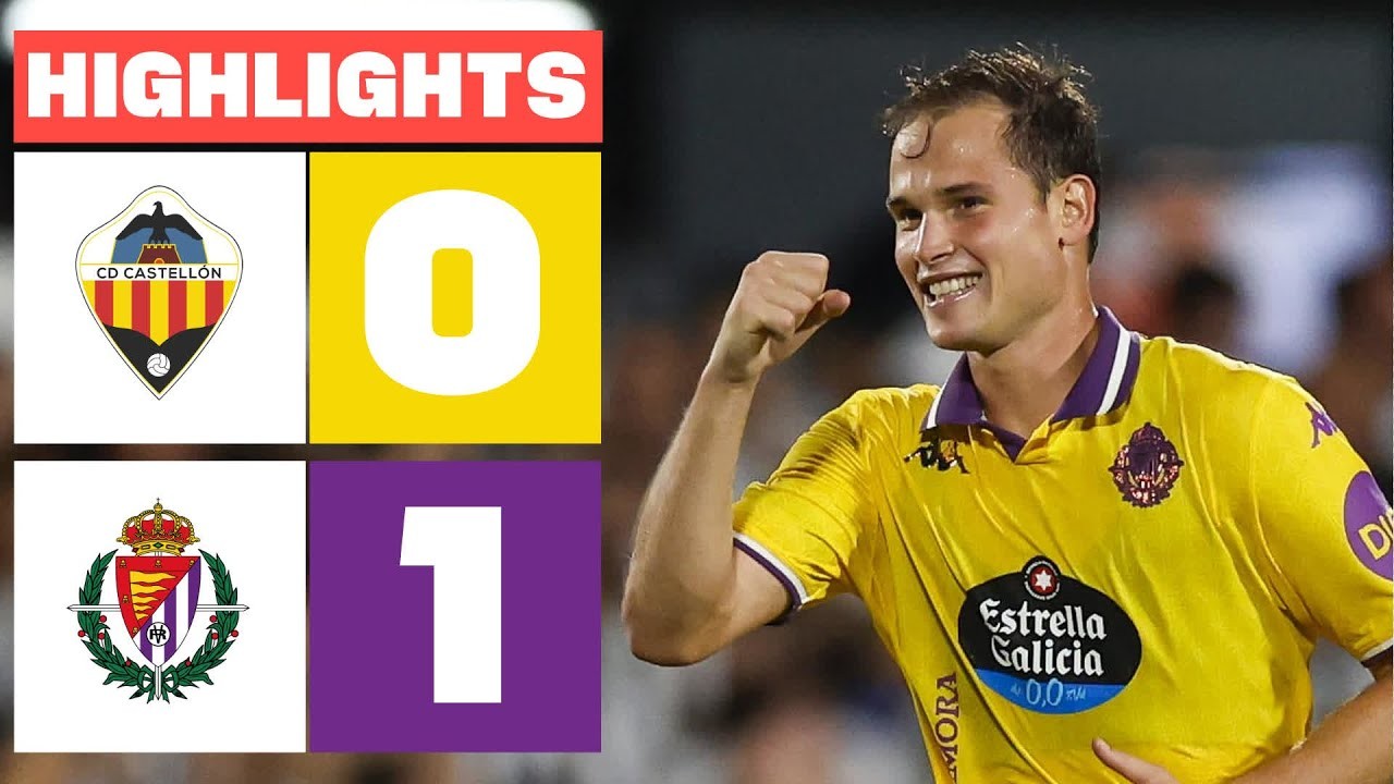 #ไฮไลท์ฟุตบอล [ คาสเตลล่อน 0 - 1 เรอัล บายาโดลิด ] อเดลันเต้ สเปน 2025/23.8.68