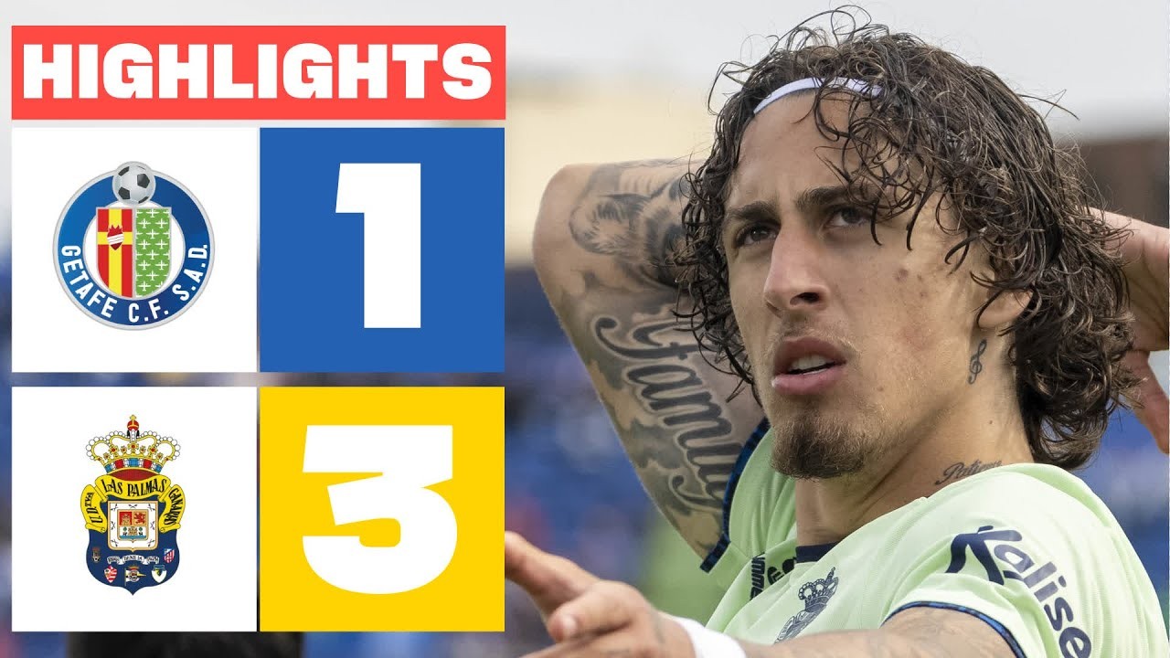 #ไฮไลท์ฟุตบอล [ เกตาเฟ่ 1 - 3 ลาสพัลมาส ] ลาลีก้า สเปน 2025/13.4.68