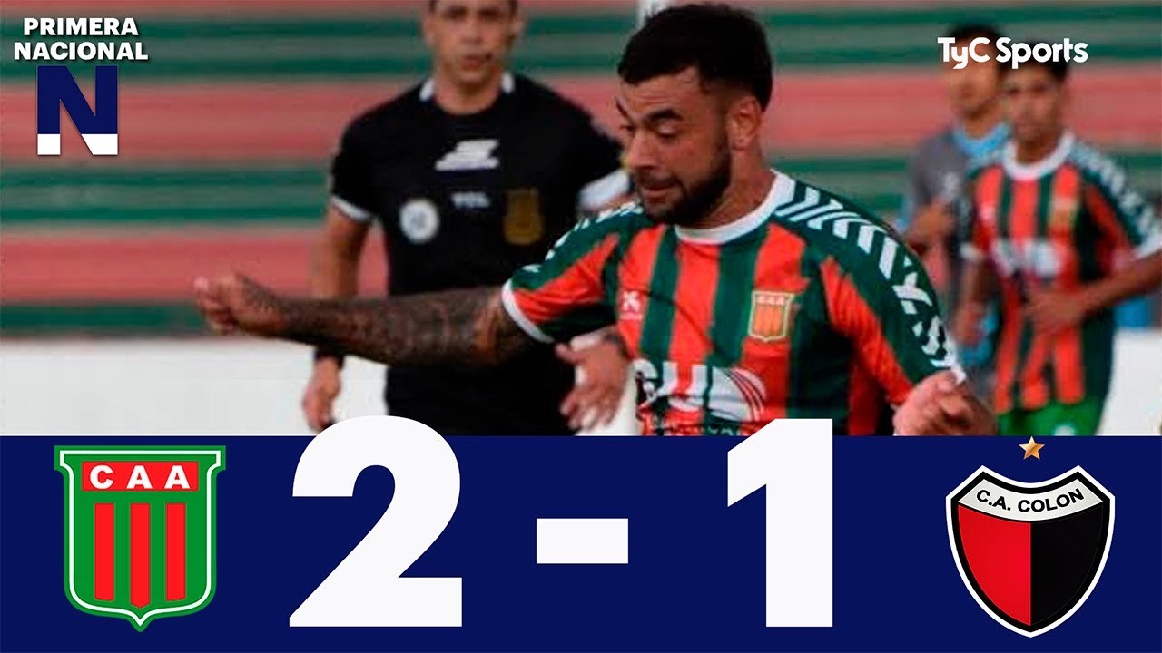 #ไฮไลท์ฟุตบอล [ อโกรเปคัวริโอ 2 - 1 โคลอน เดอ ซานตา เฟ่ ] อาร์เจนติน่า พรีเมร่าบี เนชั่นแนล 2025/8.4.68