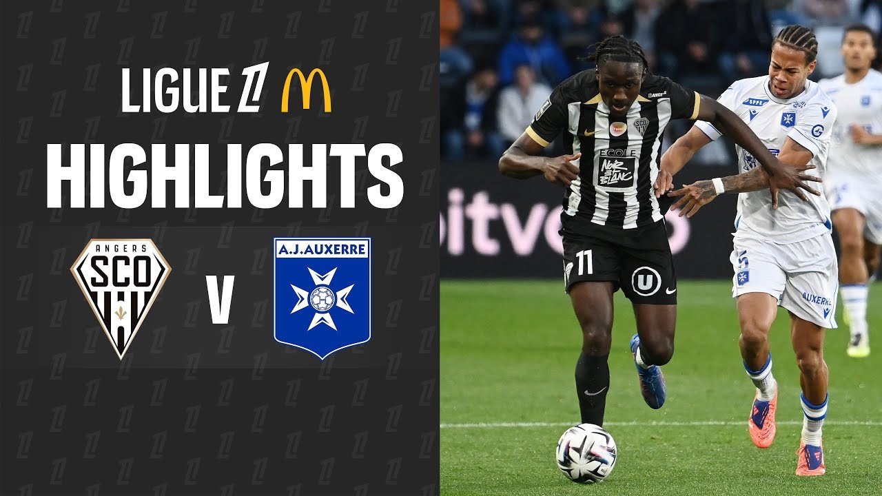 #ไฮไลท์ฟุตบอล [ อองเช่ร์ 2 - 0 โอแซร์ ] ลีกเอิง ฝรั่งเศส 2025/10.11.68