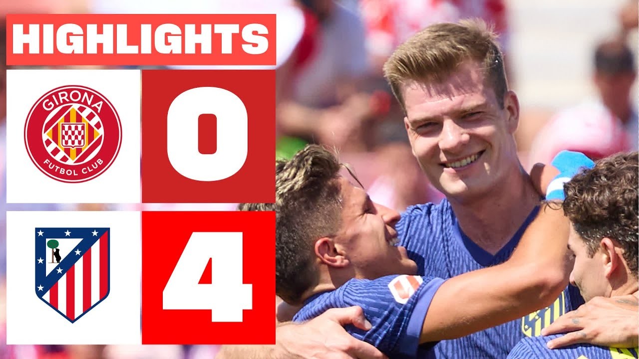 #ไฮไลท์ฟุตบอล [ คิโรน่า 0 - 4 แอตเลติโก้ มาดริด ] ลาลีก้า สเปน 2025/26.5.68