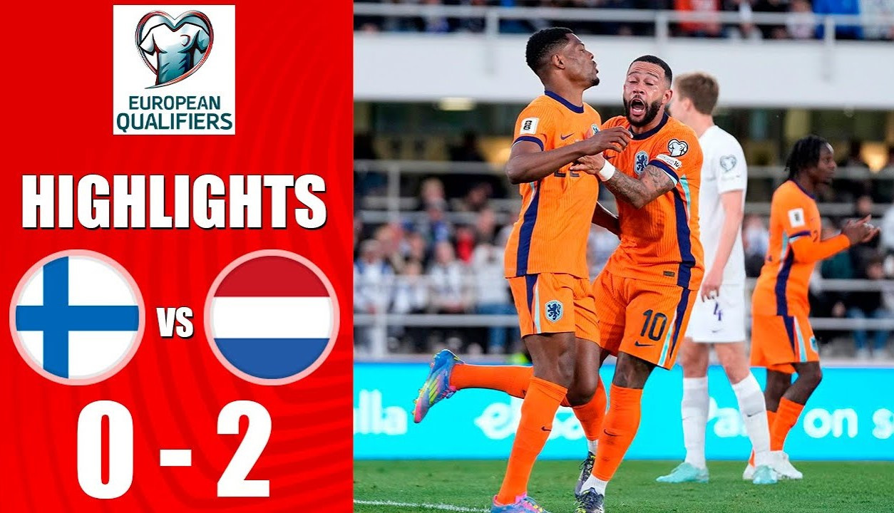 #ไฮไลท์ฟุตบอล [ ฟินแลนด์ 0 - 2 เนเธอร์แลนด์ ] ฟุตบอลโลก รอบคัดเลือก โซนยุโรป 2025/8.6.68