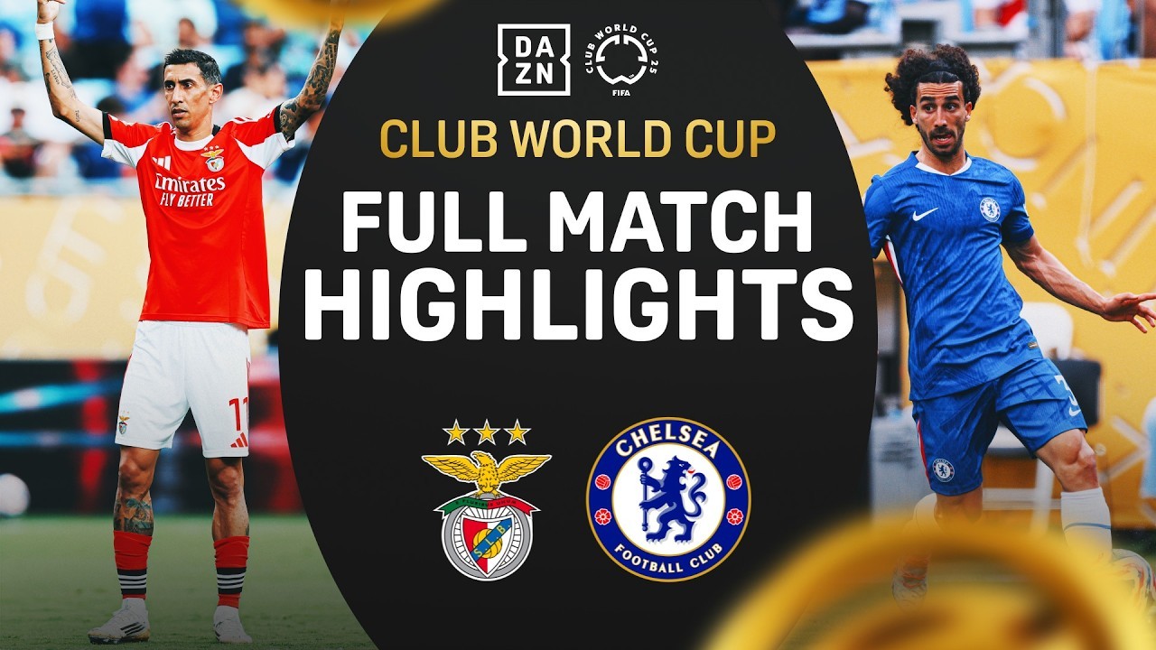 #ไฮไลท์ฟุตบอล [ เบนฟิก้า(โปรตุเกส) 1 - 4 เชลซี(อังกฤษ) ] ฟีฟ่า คลับ เวิลด์ คัพ (รอบ16ทีมสุดท้าย) 2025/29.6.68