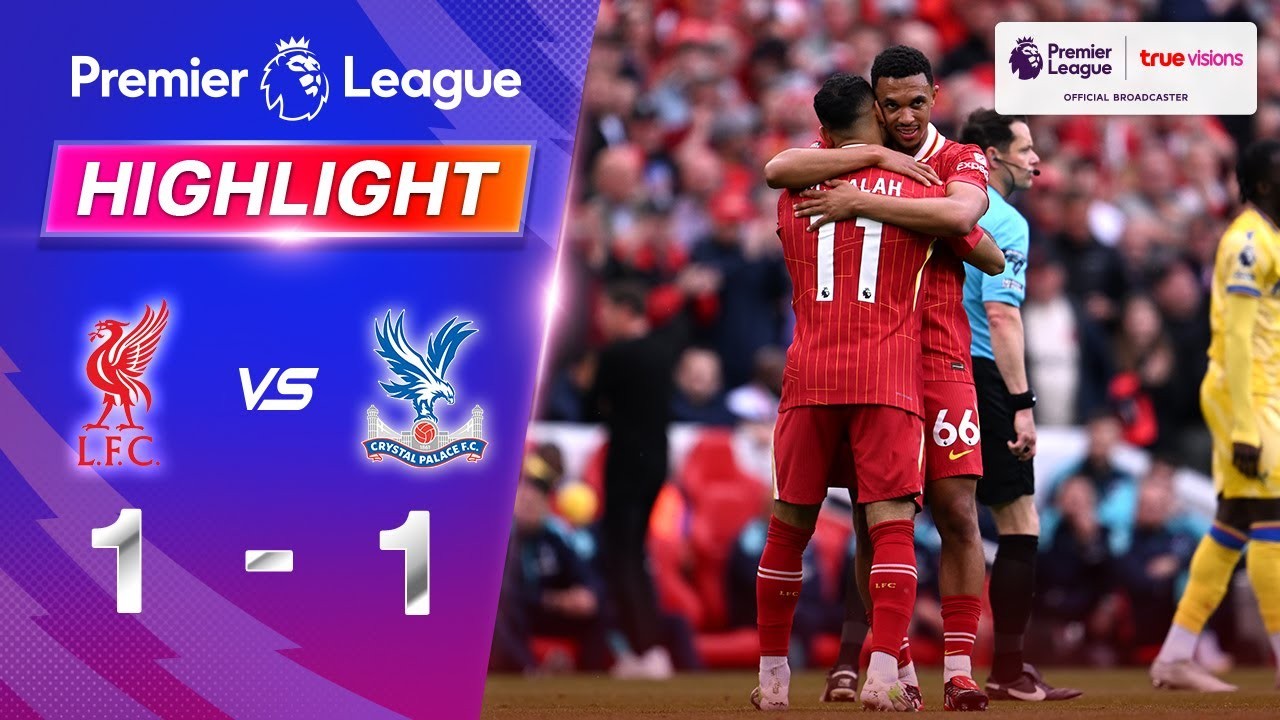 #ไฮไลท์ฟุตบอล [ ลิเวอร์พูล 1 - 1 คริสตัล พาเลซ ] พรีเมียร์ลีก อังกฤษ 2025/26.5.68