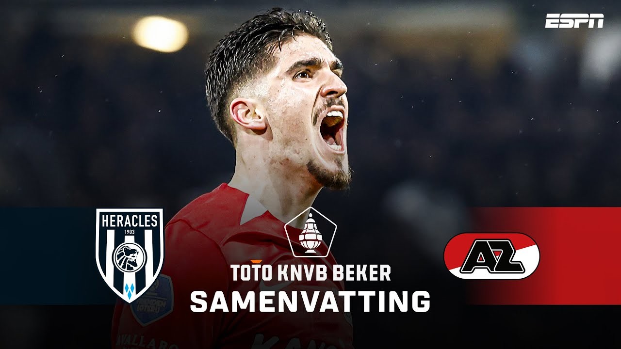 #ไฮไลท์ฟุตบอล [ เฮราเคิ่ลส์ อัลมีโร่ 2 - 2 อาแซด อัลค์มาร์ ] เนเธอร์แลนด์ ดัตช์ คัพ 2025/28.2.68