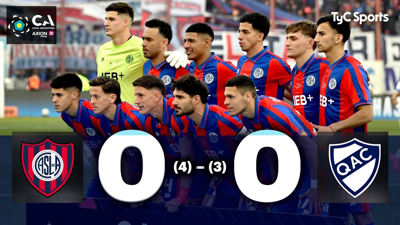 #ไฮไลท์ฟุตบอล [ ซาน ลอเรนโซ่ 0 - 0 คิลเมส (จุดโทษ 4 - 3) ] โคปา อาร์เจนติน่า คัพ 2025/6.7.68