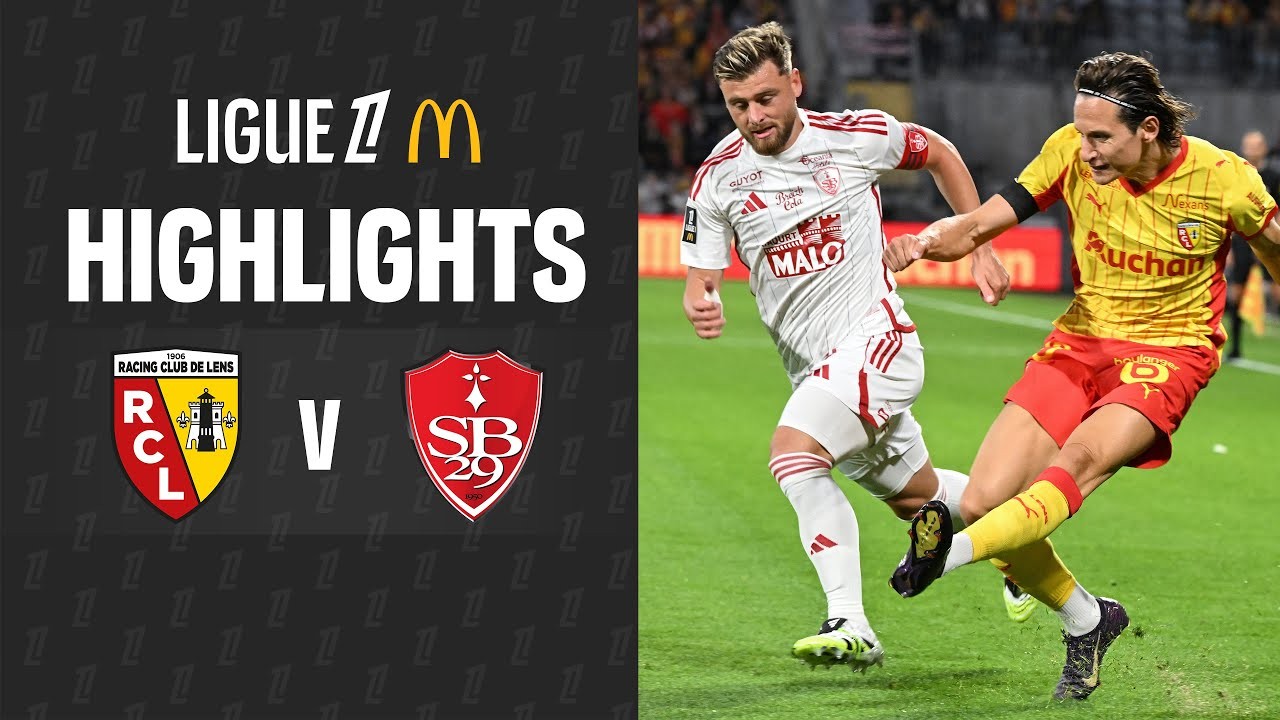 #ไฮไลท์ฟุตบอล [ ล็องส์ 3 - 1 แบรสต์ ] ลีกเอิง ฝรั่งเศส 2025/30.8.68