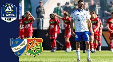 #ไฮไลท์ฟุตบอล [ นอร์โคปิ้ง 0 - 3 จีเอไอเอส ] สวีเดน ออลสเวนส์คาน 2025/1.6.68