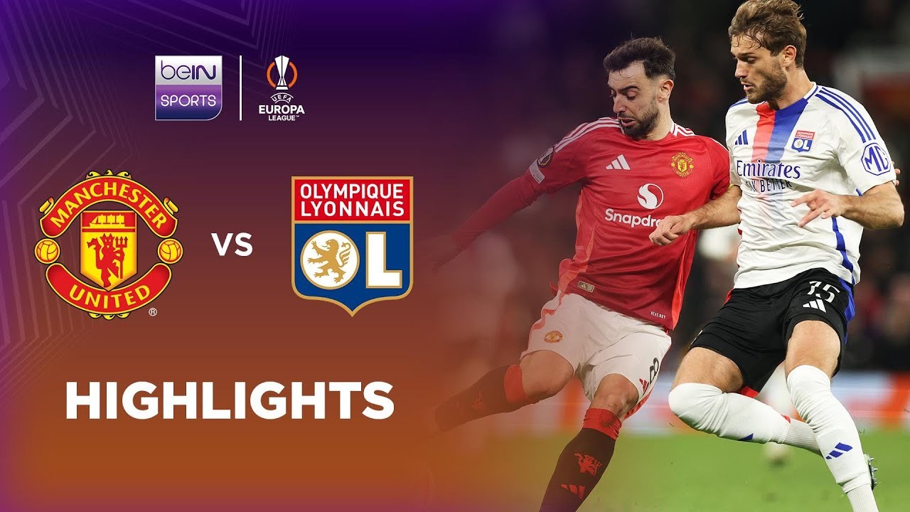 #ไฮไลท์ฟุตบอล [ แมนเชสเตอร์ ยูไนเต็ด 5 - 4 โอลิมปิก ลียง ] ยูฟ่า ยูโรป้า ลีก (รอบ8ทีมสุดท้าย)นัดสอง 2025/18.4.68