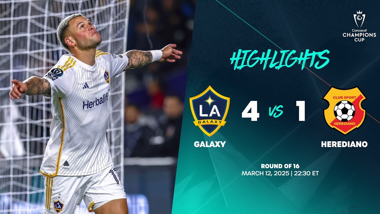 #ไฮไลท์ฟุตบอล [ แอลเอ กาแลกซี่ 4 - 1 เฮเรดิอาโน่ ] คอนคาเคฟ แชมเปี้ยนส์ คัพ 2025/13.3.68