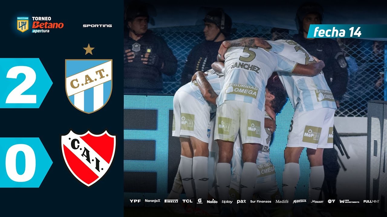 #ไฮไลท์ฟุตบอล [ แอตเลติโก ทูคูแมน 2 - 0 อินดิเพนเดนเต้ ] อาร์เจนติน่า พรีเมียร์ ดิวิชั่น 2025/1.5.68